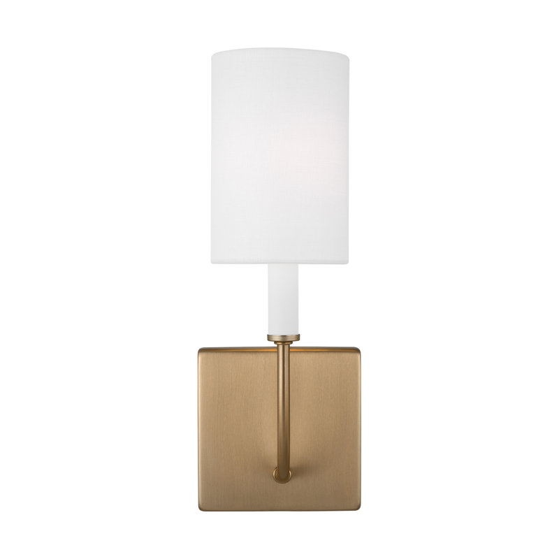 1 - Light Bath Sconce, Satin Brass