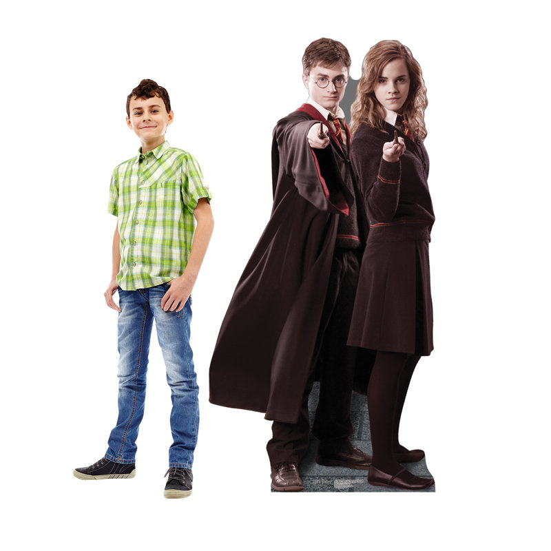 Harry Potter and Hermione Granger Life-Size Cardboard Stand-Up