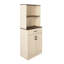 Bibliothèque de campagne moderne à 2 tablettes avec armoire Hitchin