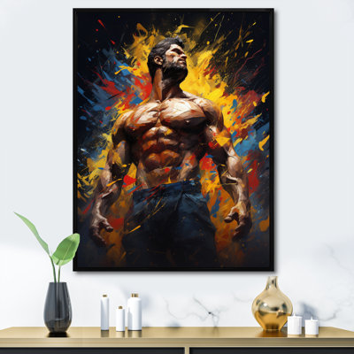 «Trinite Musculation Muscle Symphony IV», reproduction sur toile