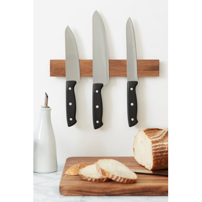 Porte-couteaux magnétique gourmet ironwood