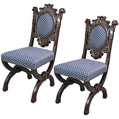 Louis XV armchair royal blue