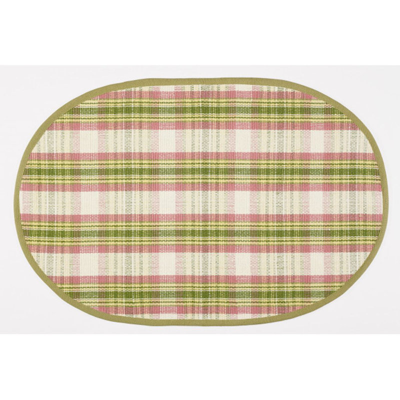 Laklynn Cotton Checkered Indoor Rug
