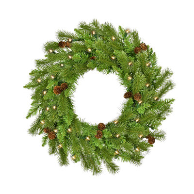 Lighted 24'' Wreath
