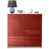 Matt White/Glossy Burgundy