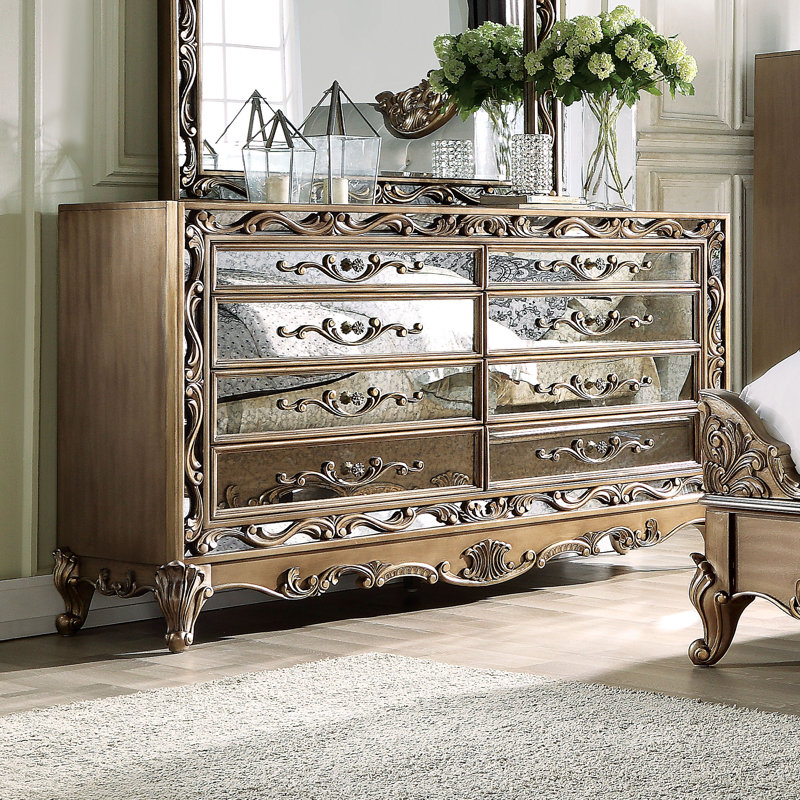 Commode double 8 tiroirs Boyden