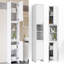 Hefni Freestanding Linen Cabinet
