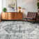 Oriental Machine Washable Area Rug with Rubber Backing for Living Room Non-Slip Indoor Carpet Low-Pile Rug for Bedroom Dining Room Hallway Kitchen Office Playroom Nursery