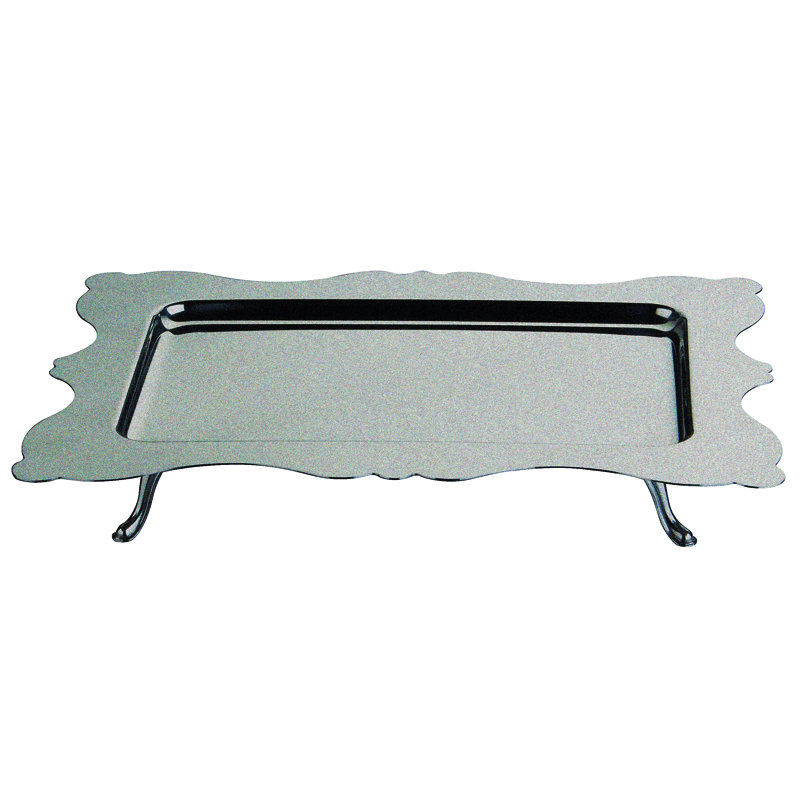 Dolce Vita Stainless Steel Tray, Pewter