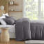 Housse de couette à rayures entièrement tissée, à toxines et à changement de vitesse-129129136