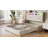 Upholstered Bed With Drawers,led Lights,bookcase And Charging Station-275884395