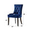 Ensemble de 2 chaises d'appoint en velours Farren-1202827179