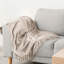  Darcy Tassel Blanket/Throw For Sofa Chair Bed Charcoal-1572176923-1572176926
