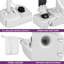 Station de lavage des mains portable avec robinet L 13 po x l 19,7 po