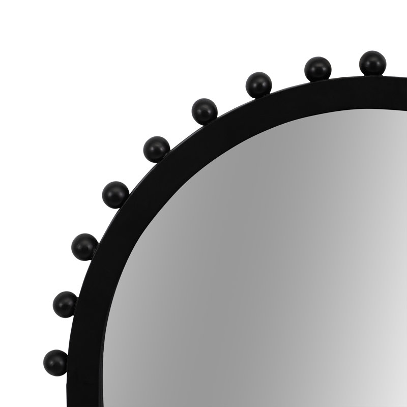 Queensland Wall Mirror, Black