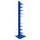 Ajax Stainless Steel 10-Tier Ladder Bookcase