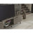 Denver Mid Century Modern Tv Stand 2 Door Cabinets 1 Glass Shelf 66 Inch Tv Unit-907580424
