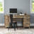4 Piece Executive Desk Office Set
