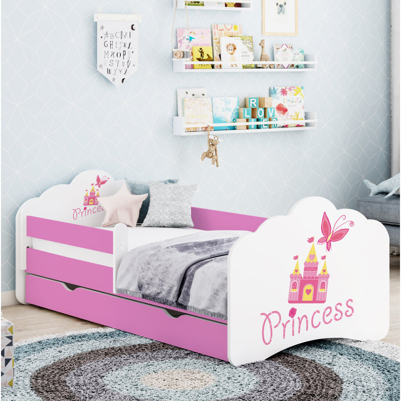 Quesada Cabin Bed Themed Beds, 70cm x 140cm, Pink