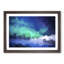 Aurora Borealis in Iceland in Abstract - Picture Frame Graphic Art Print-55686814-55686813