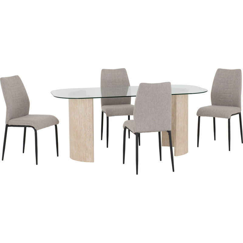 Modena & Chilton 4 - Person Dining Set