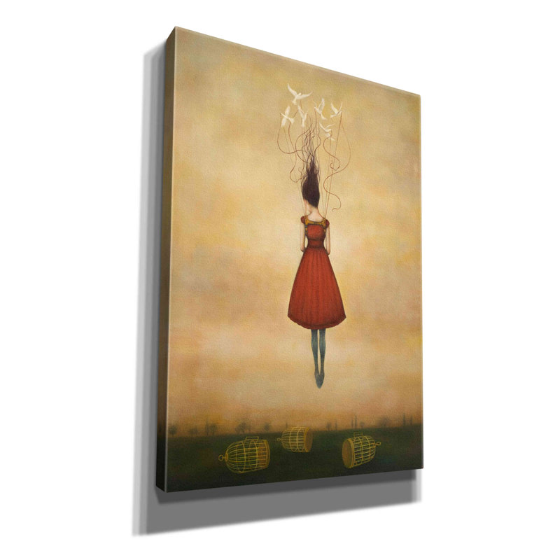 Martsen sur toile, H 18 po x l 26 po x P 0,75 po