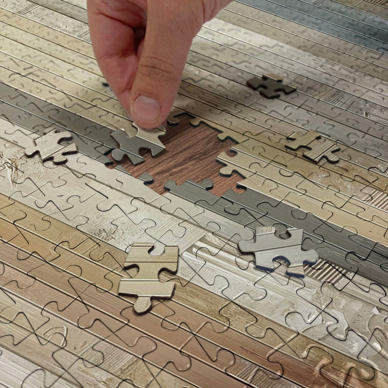 Ambesonne Cardboard Puzzle