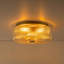 Plafonnier encastré en verre 3 lumières-63328888