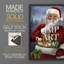 «Quiet Santa», reproduction encadrée - bois massif-625447040-625447036
