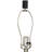 Ceramic Fluted Base White Table Lamp with Drum Shade