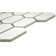 Omni™ 10" x 12" Porcelain Honeycomb Mosaic Tile