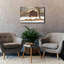 «Snowy Vermont Barn» par Lori Deiter, art mural sur toile-1414364641