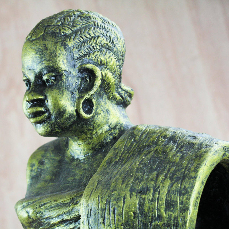 Figurine en céramique à main Wauseon