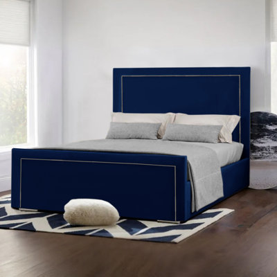 Monaco Studded Bed Upholstered Bed