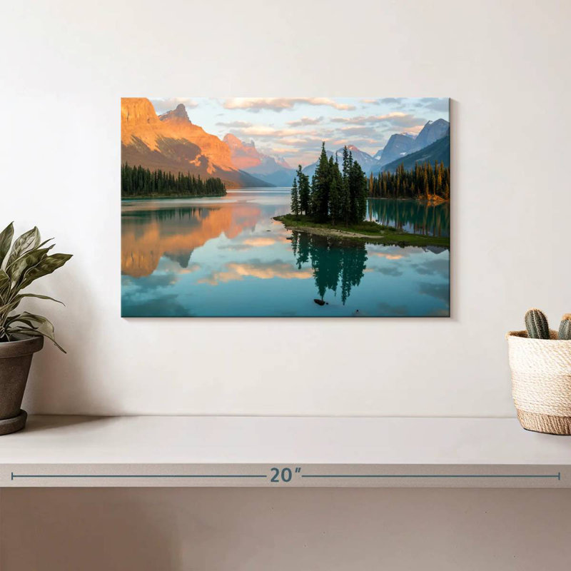 Alvord Maligne Lake Spirit Island, H 8 po x l 12 po