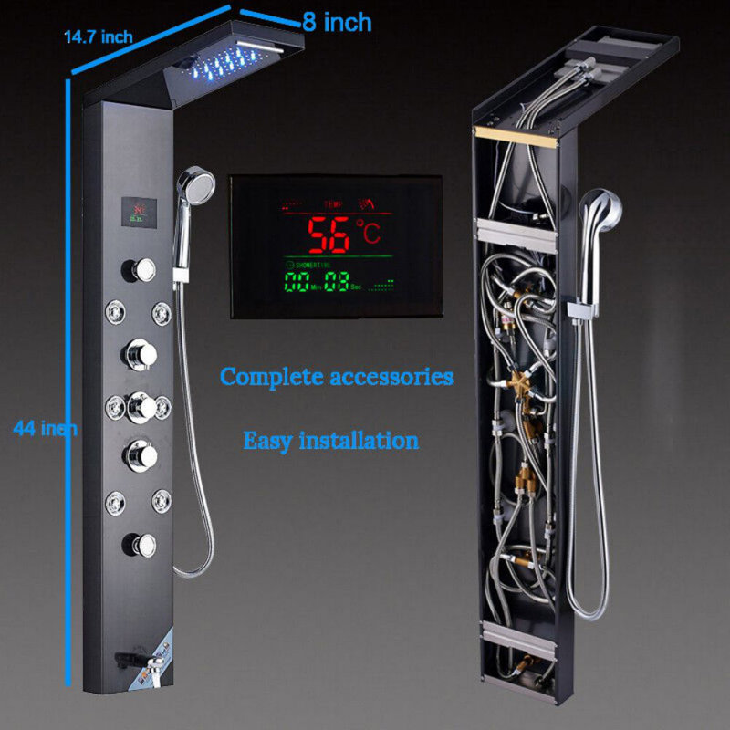 48'' Shower Panel with Fixed Shower Head