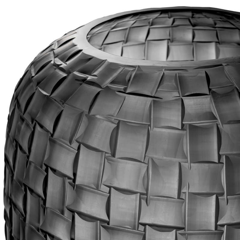 Vase Varese S Frosted, Gray