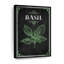 Basilic frais sur toile-1171845344