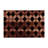 Checkered Brown Indoor and Outdoor Area Rug-344759558