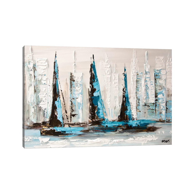 City Of Peace 1 Piece Wrapped Canvas Wall Art, 101.6 cm H x 66.04 cm W x 3.175 cm D