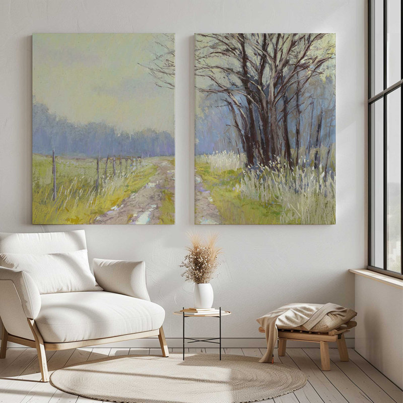 Éveil printanier | Impression sur toile 2 panneaux, H 40 po x l 60 po