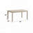 Antique Gray Finish Rectangular Dining Table