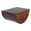 Table de chevet flottante Chestnut Crescent
