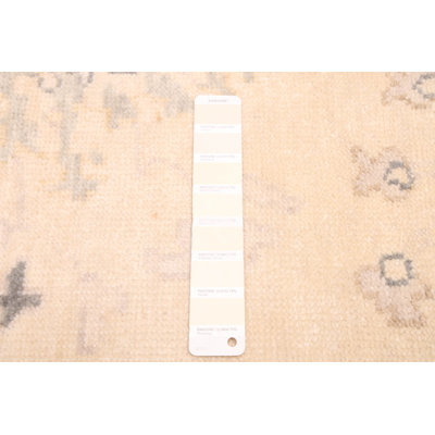 Modern Oushak Cream Rug 8'1" x 10'0"
