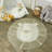 Levant Lion Round Shag Area Rug-824958971
