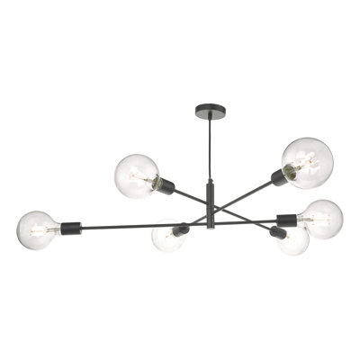 Klos 6-Light Sputnik Chandelier