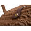Wicker Double Sided Empty Wicker Picnic Basket