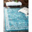 Tapis oriental bleu-vert-246722831