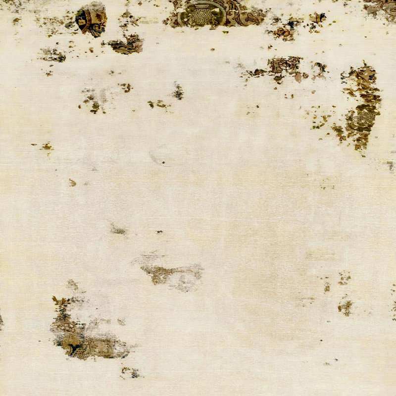Tapis abstrait moderne 2015, Carré 6 pi