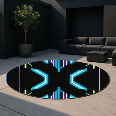 Tapis intérieur et extérieur Spectral Overlay